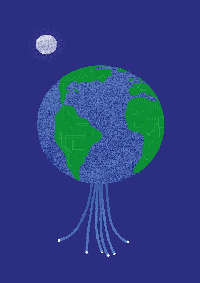 The whole world is being digitalized and integrated with AI (popular apocalypse scenario).
