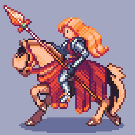 My project for course: Introduction to Character Design in Pixel Art 2