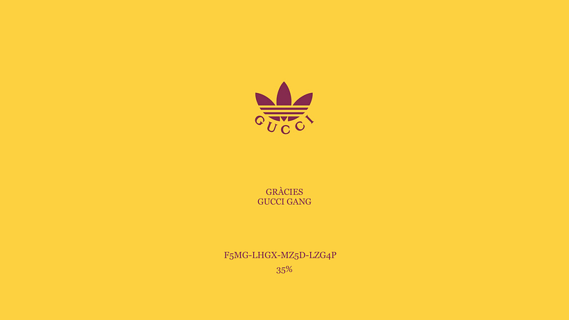 GUCCI x ADIDAS fake 12