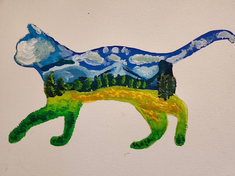 My project for course: Painting Atmospheric Landscapes with Gouache 5