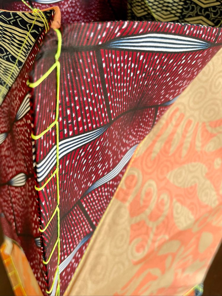 Japanese binding, handmade.