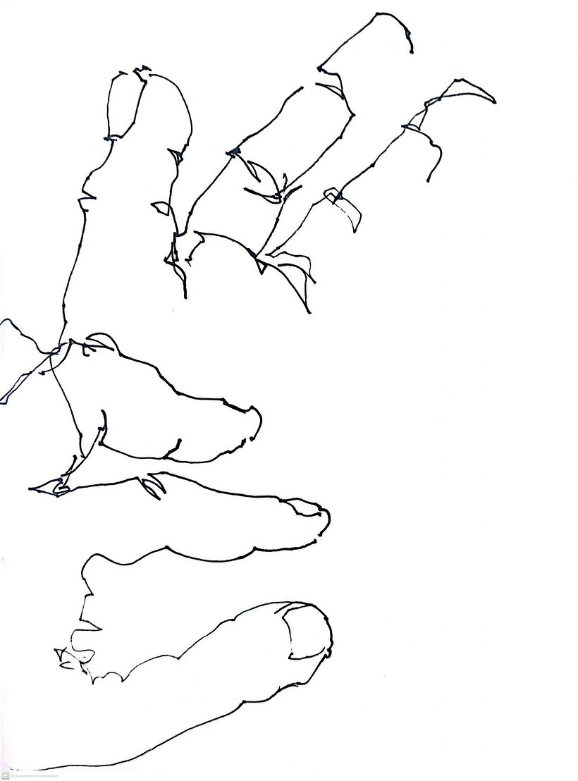 ogni tanto leve_disegno alla cieca di mano 2