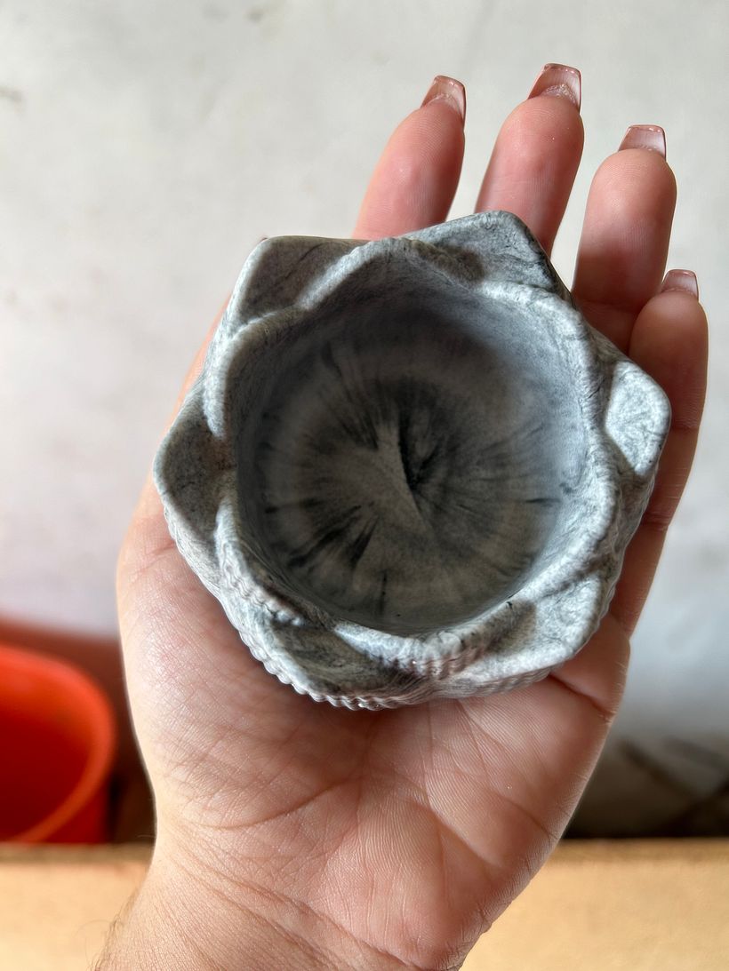 Meu projeto do curso: Acessórios para a casa em terrazzo com resina Jesmonite 2