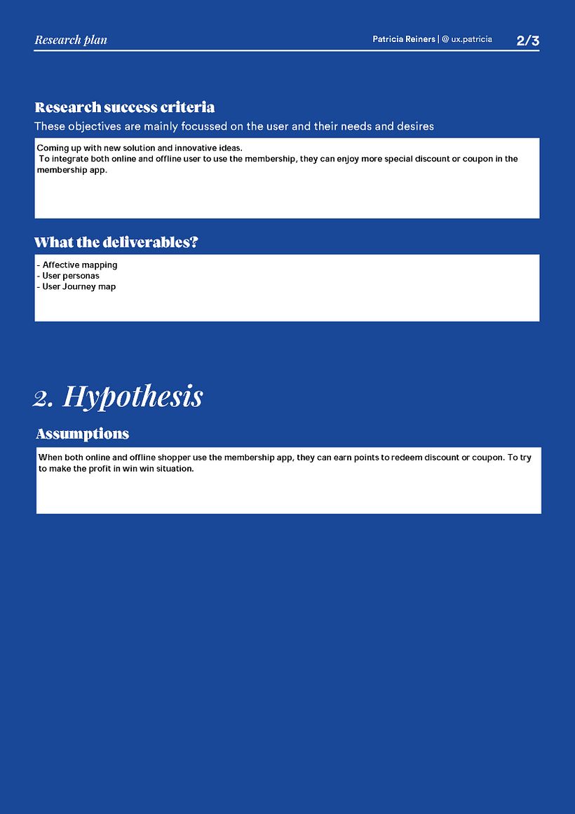 My project for course: UX Research 101 2