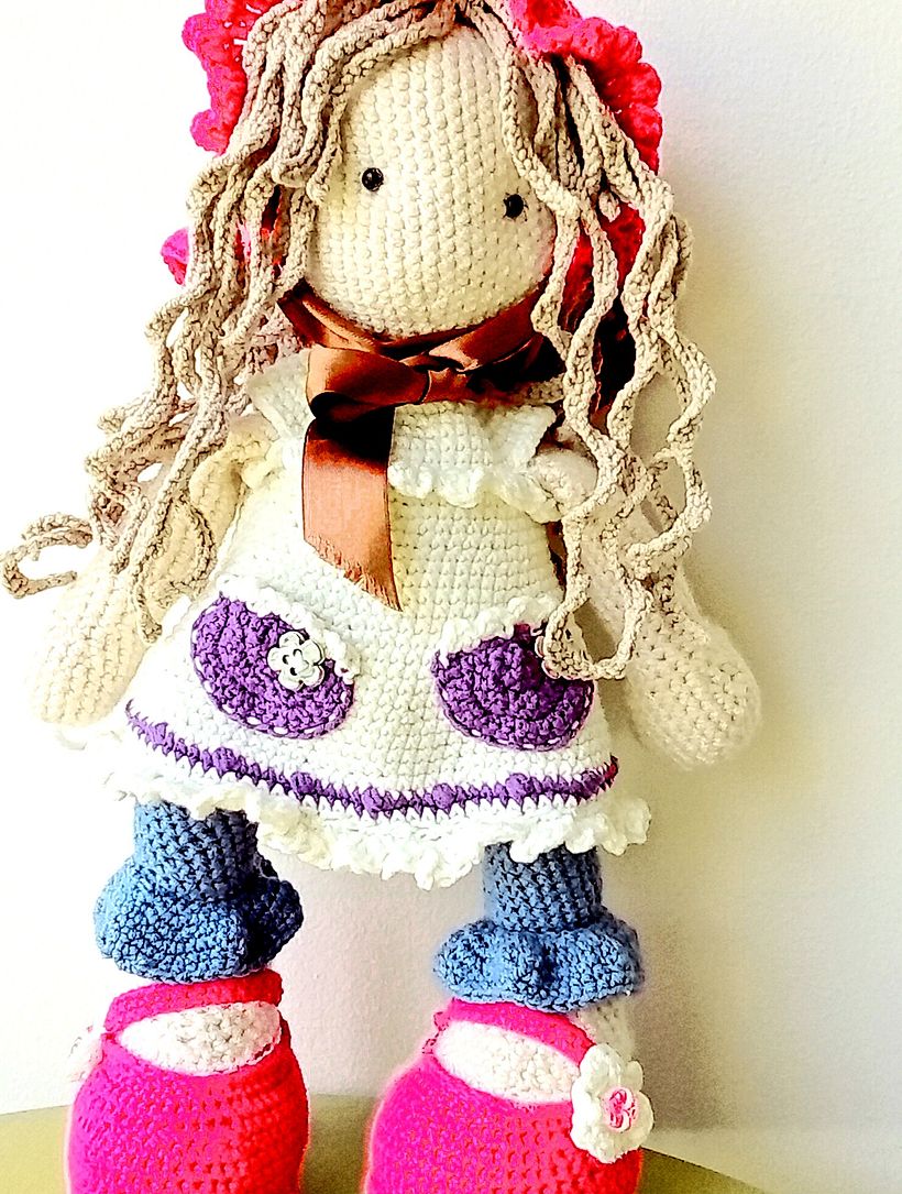 Mi proyecto del curso: Elaboración de muñecas amigurumi románticas 4