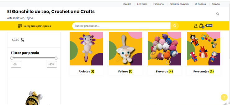 Mi proyecto del curso: Creación de una tienda online en WordPress 2