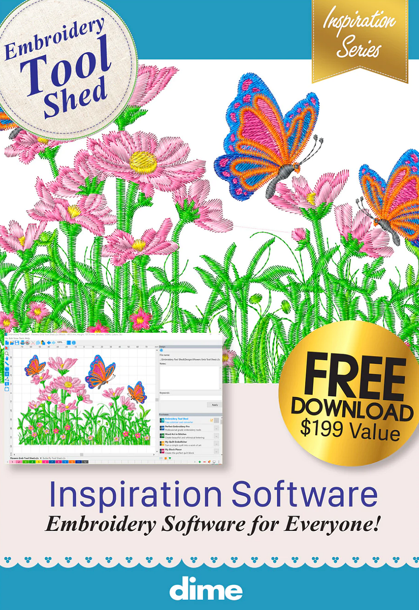 Free Embroidery Tool Shed