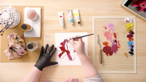 Generates volumes with the brushstroke.