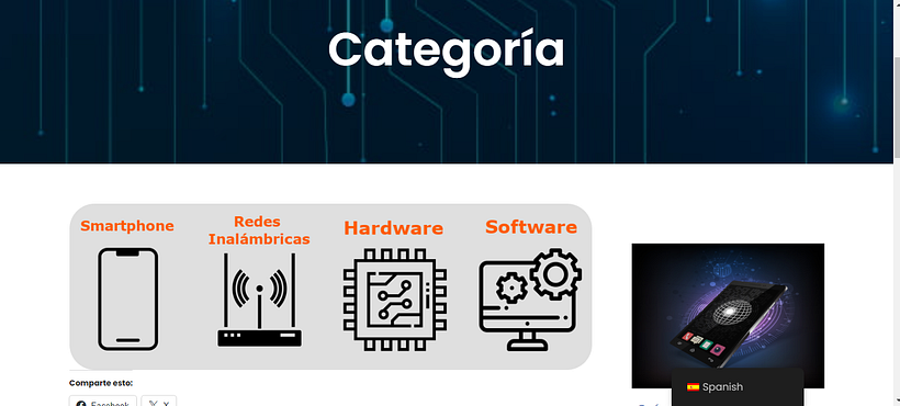 Mi proyecto del curso: Un Blog de informacion tecnologica 4