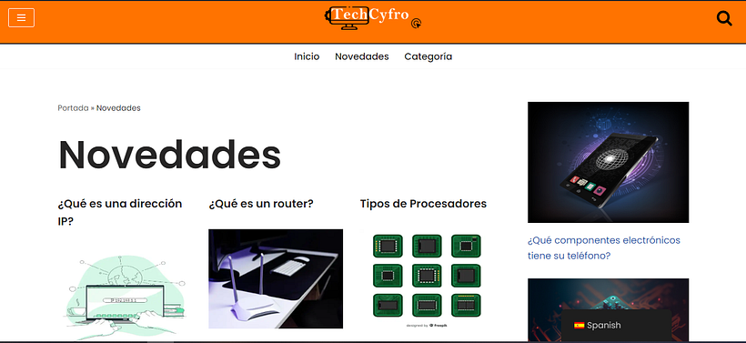 Mi proyecto del curso: Un Blog de informacion tecnologica 5