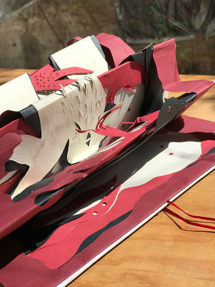 Mi proyecto del curso: Ilustración con papercut: crea libros extraordinarios 3