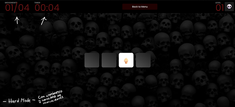 💀 M E - M O R Y 💀: Mi proyecto del curso: Introducción a la programación en JavaScript 2