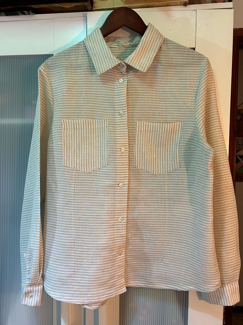 Mi proyecto del curso: Corte y confección: diseña tu propia camisa 1
