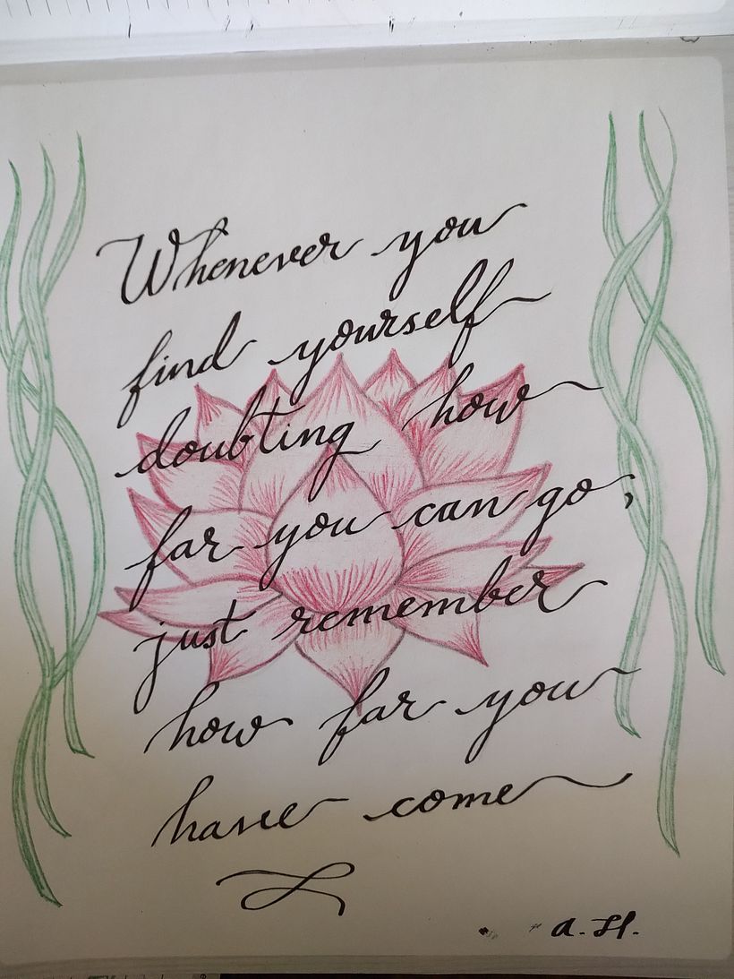 My project for course: Modern Calligraphy: Creating Expressive Letterforms 9
