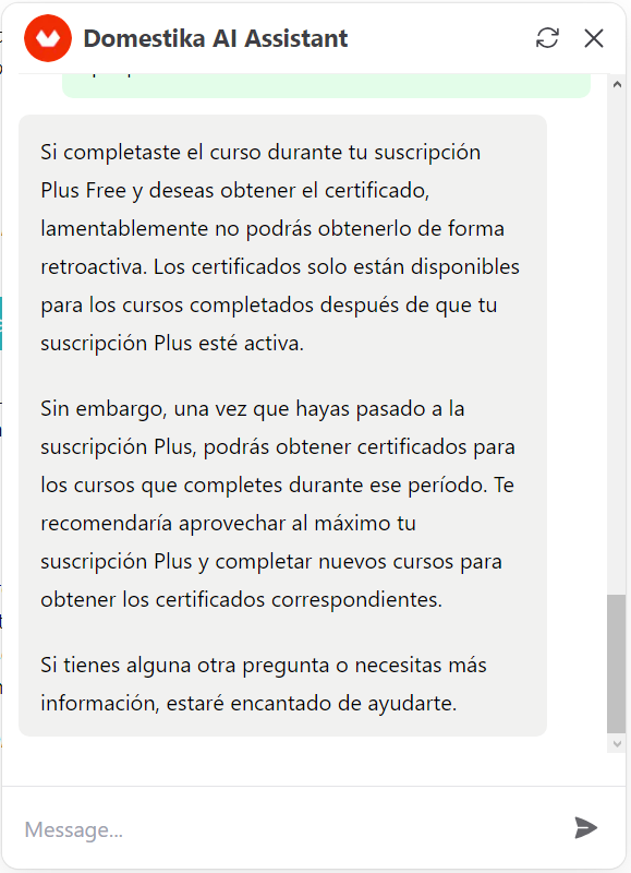 No me aparece mi certificado 1