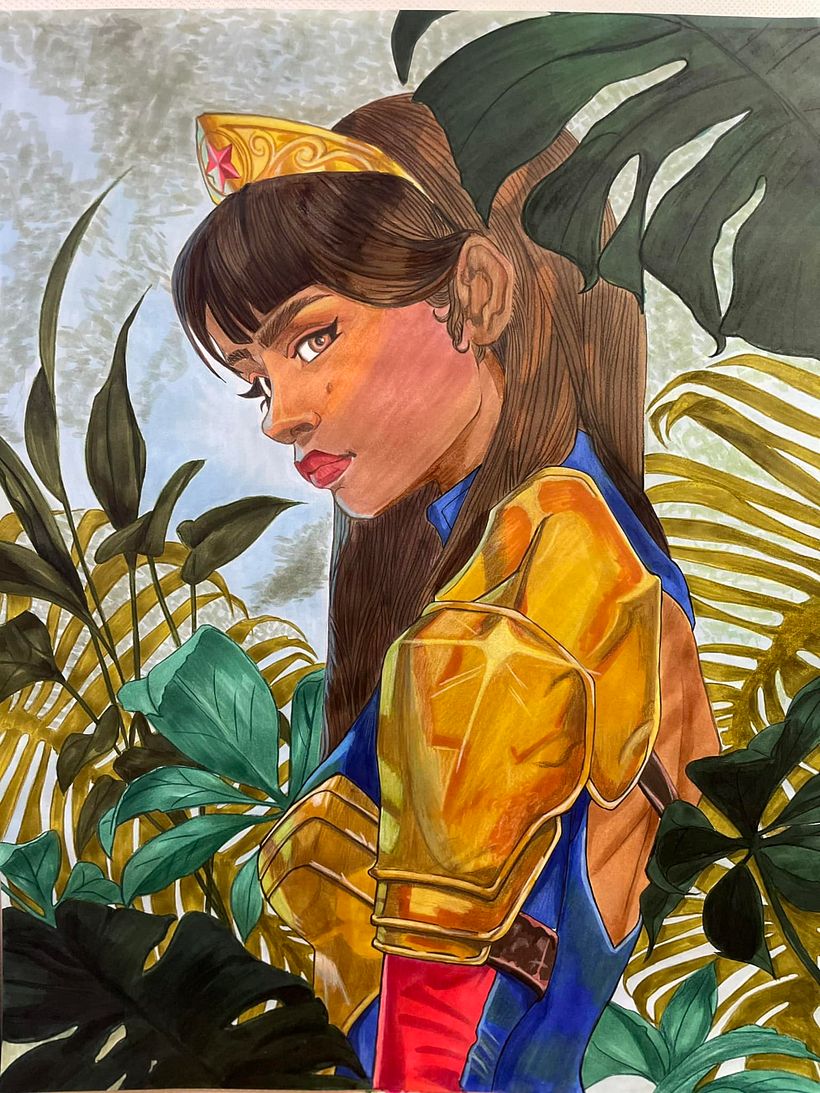 Yara Flor del mundo DC Marcadores y lápices de color 2023