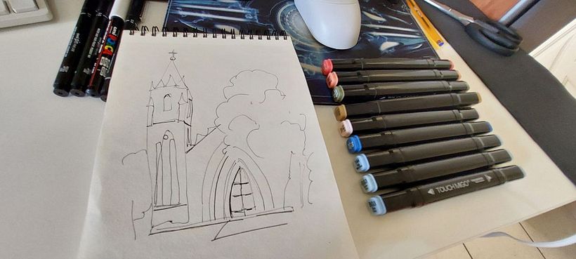 pronto pra colorir