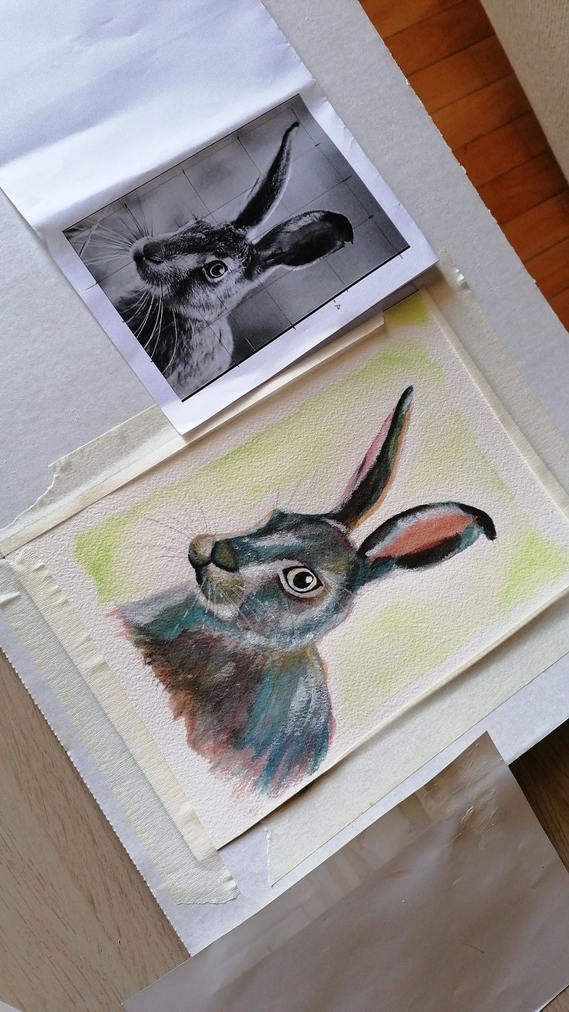 Mis primeros dibujos con acuarela 6