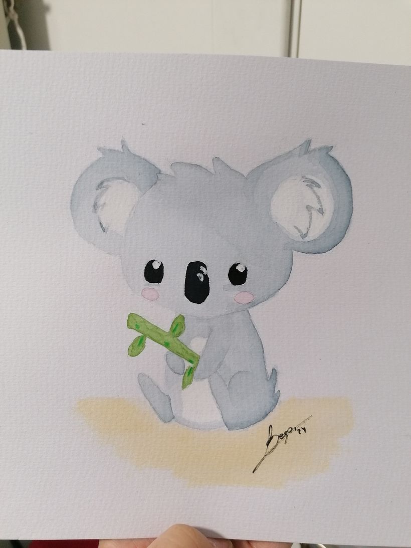 Mis primeros dibujos con acuarela 10