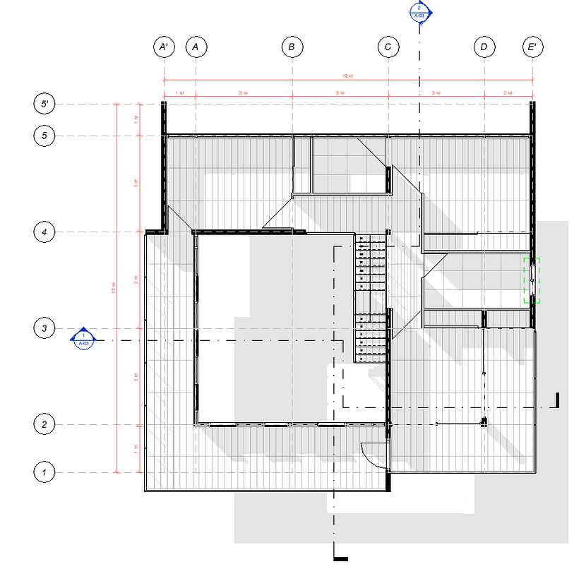 Mi proyecto del curso: Diseño y modelado arquitectónico 3D con Revit 7