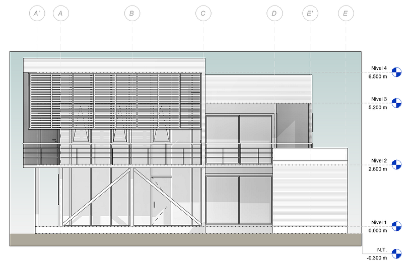 Mi proyecto del curso: Diseño y modelado arquitectónico 3D con Revit 8