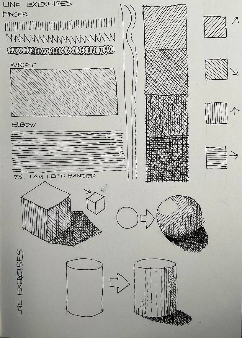 Line Exercises 