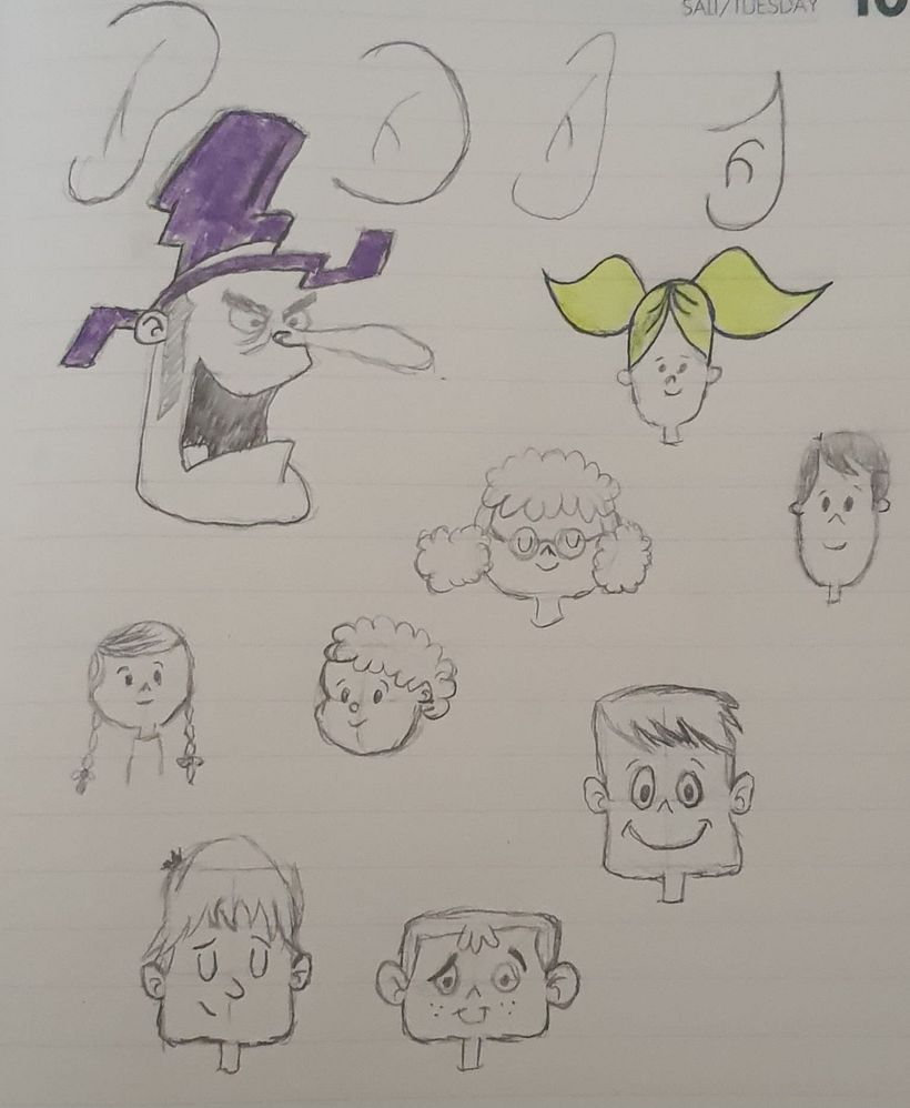 My project for course: Introduction to the Creation of Cartoon Style Characters 3