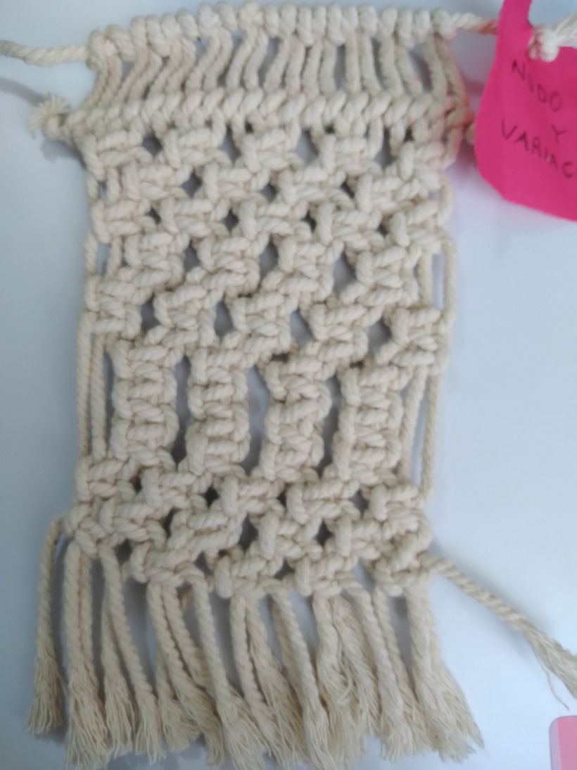 Mi proyecto del curso: Macramé: nudos básicos y complejos 3