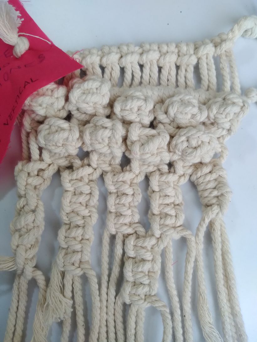 Mi proyecto del curso: Macramé: nudos básicos y complejos 4