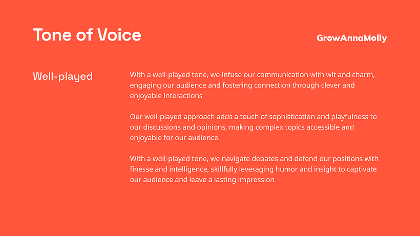 My project for course: Tone of Voice in Copywriting for Brands 15