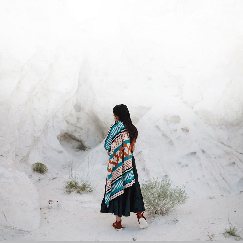 Tejido de punto con la técnica jacquard, Jennifer Berg