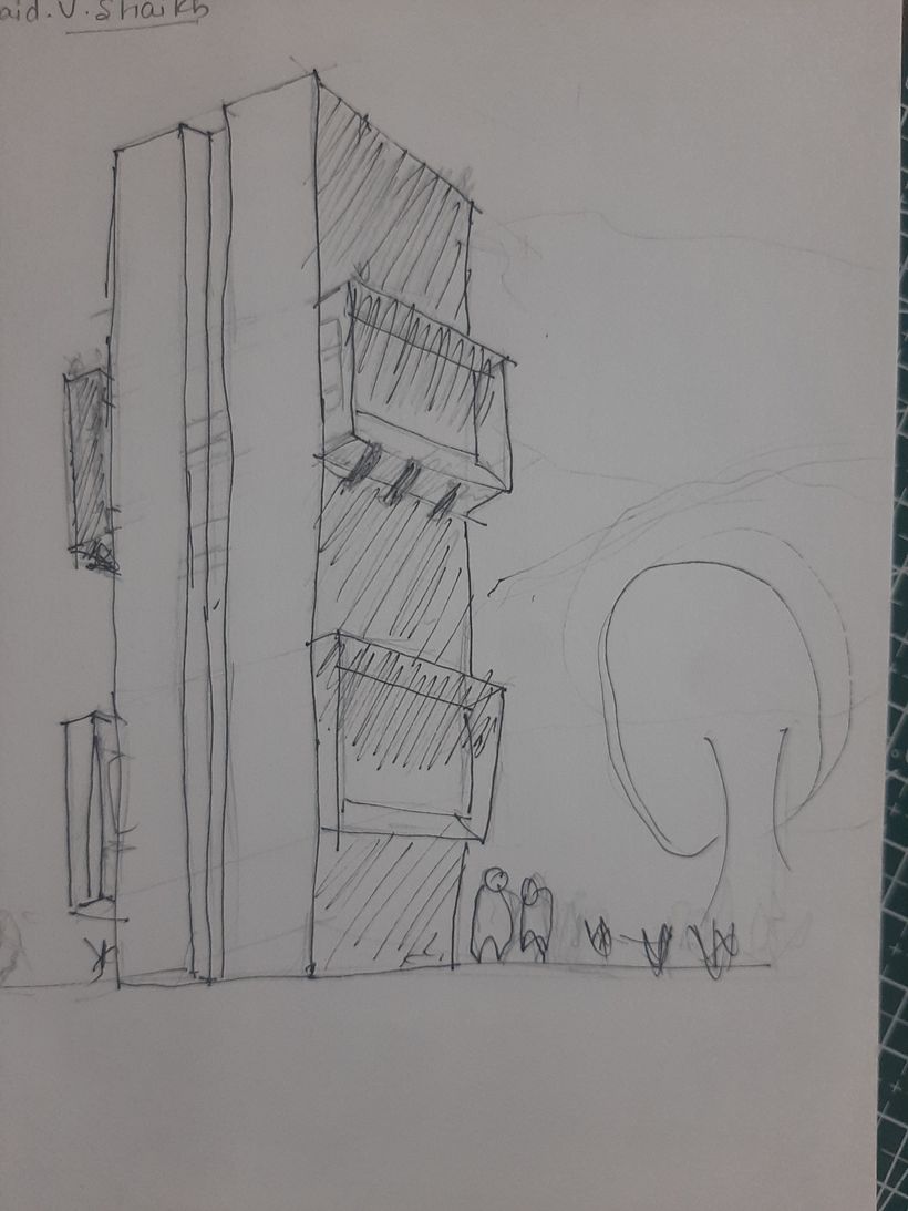 My project for course: Architectural Drawing: From Imagination to Conceptualization 1