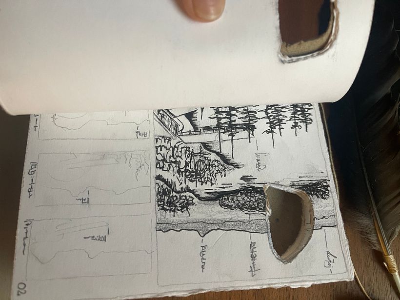 My project for course: Mixed-Media Travel Sketchbook 5