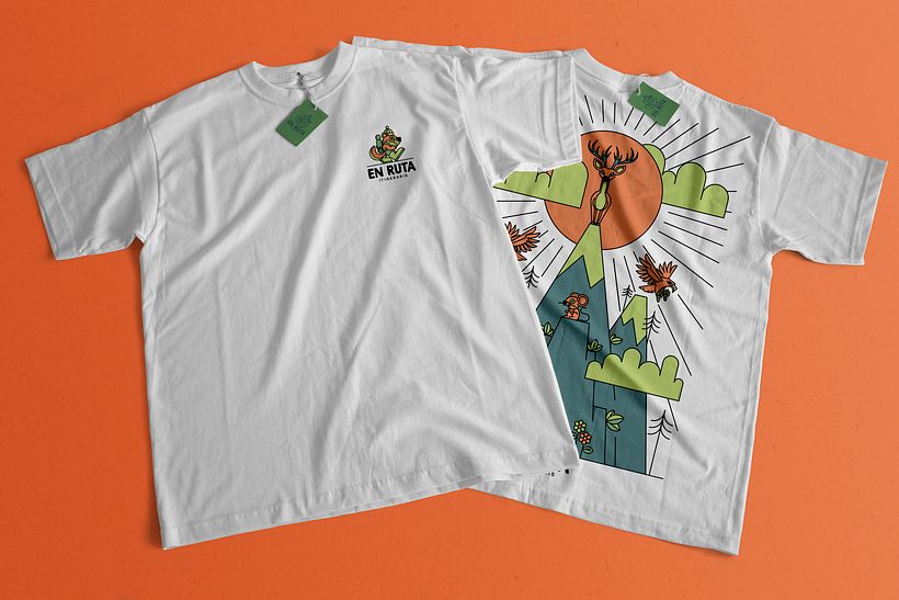 Mapache mochilero estilo ilustración vectorial - Ilustración tradicional