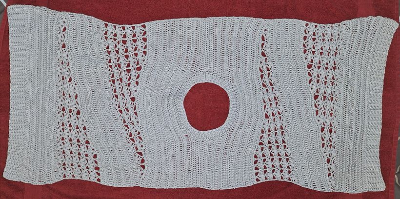 My project for course: Introduction to Crochet Short Rows for Clothing 7