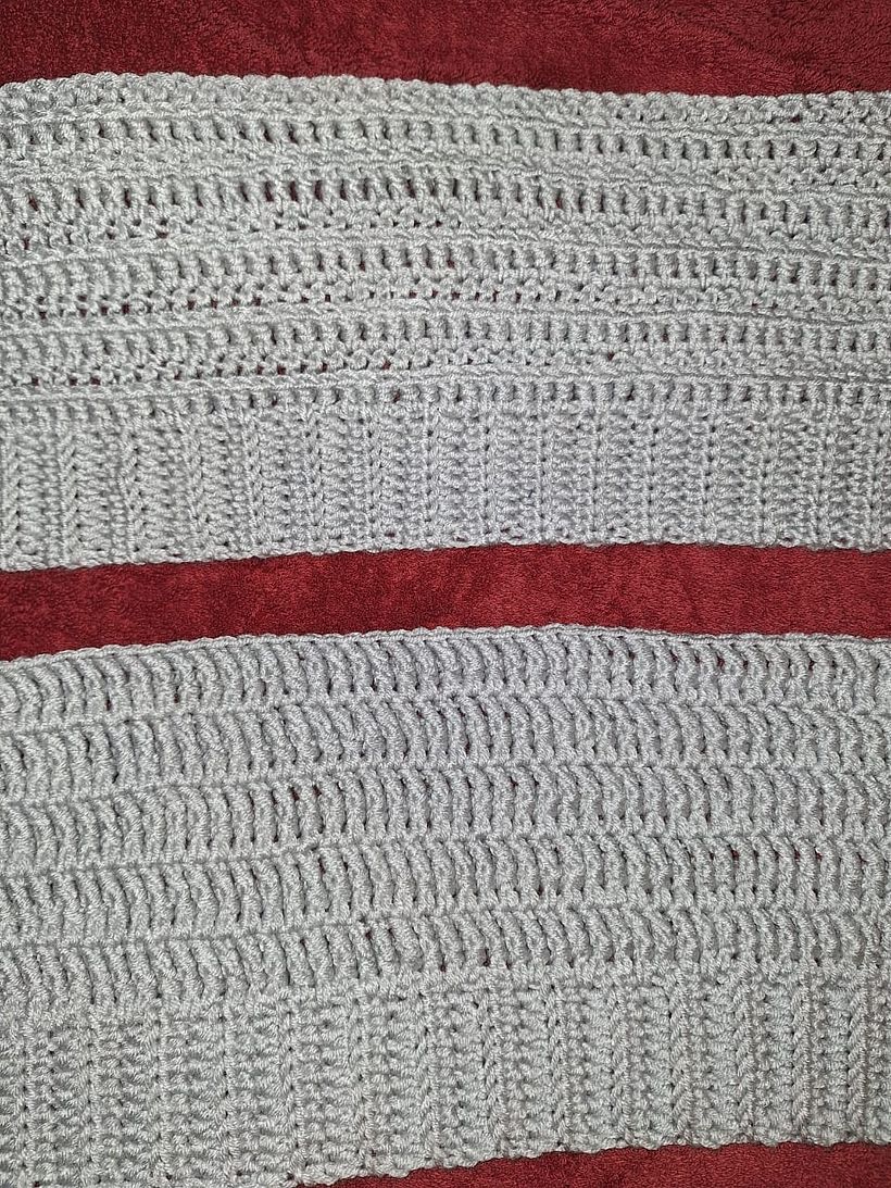 My project for course: Introduction to Crochet Short Rows for Clothing 5