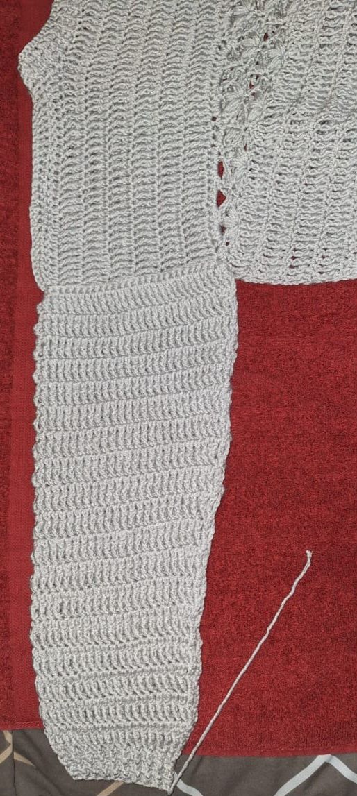 My project for course: Introduction to Crochet Short Rows for Clothing 11