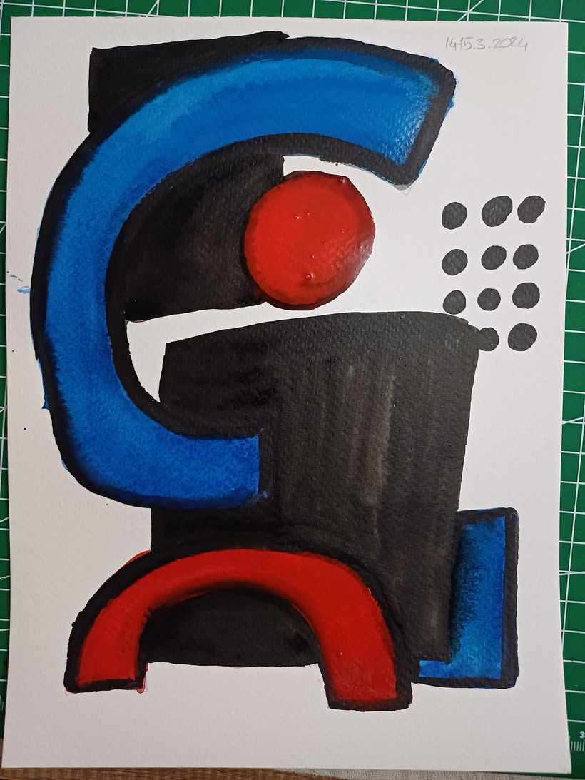 My project for course: Composition Design for Abstract Art 1