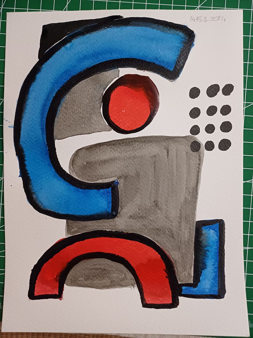 My project for course: Composition Design for Abstract Art 2