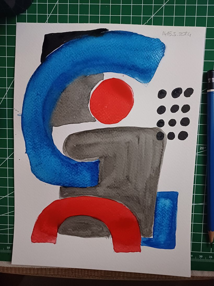 My project for course: Composition Design for Abstract Art 3