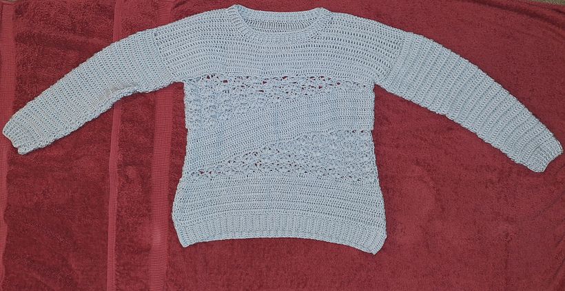 My project for course: Introduction to Crochet Short Rows for Clothing 4