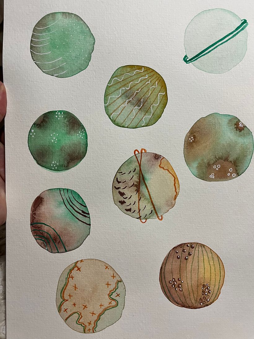 My project for course: Artistic Floral Watercolor: Connect with Nature 9