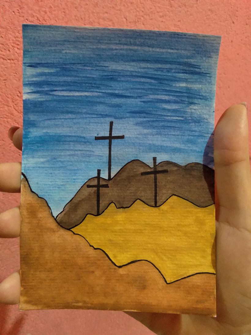 Montes- aquarela