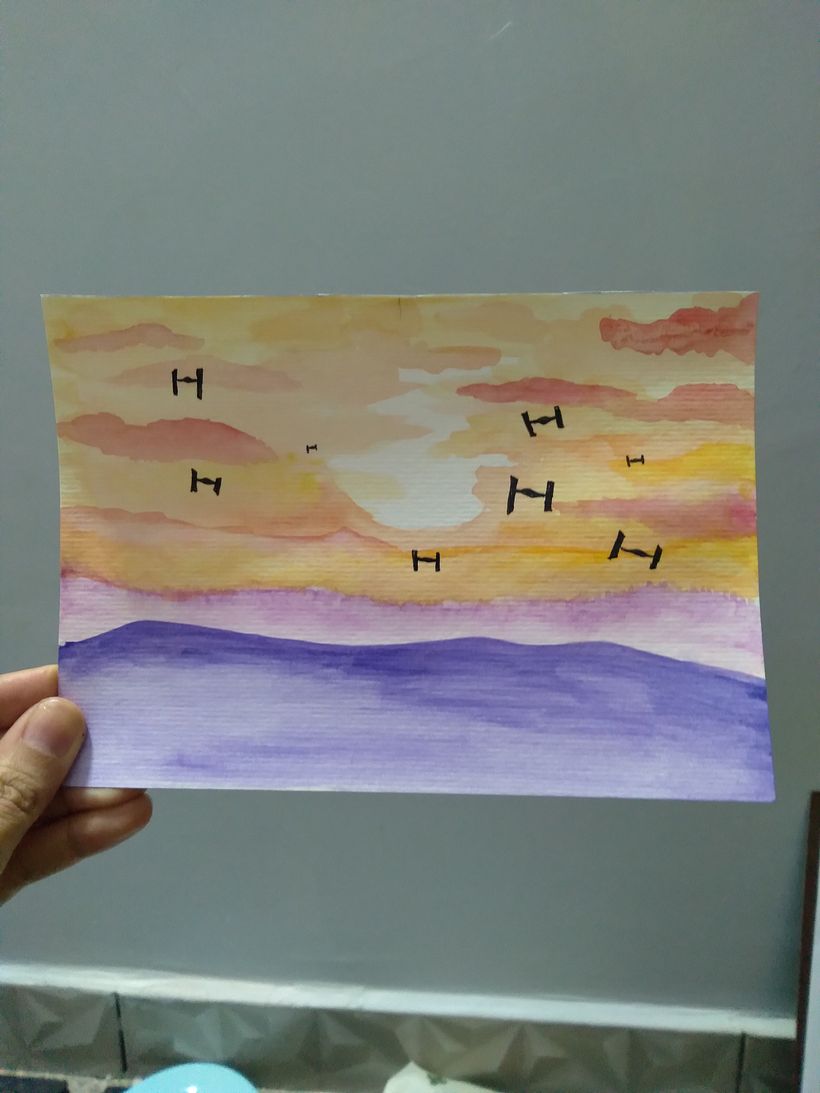 Revolução-aquarela