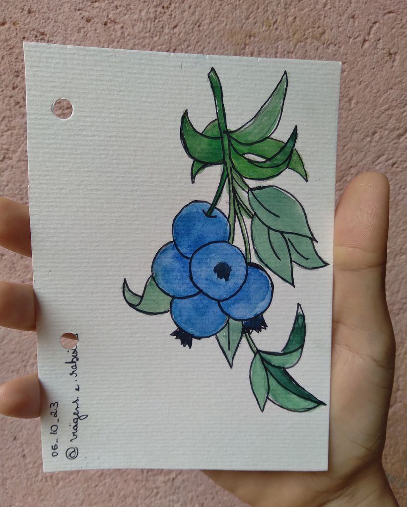 Frutinhas- aquarela