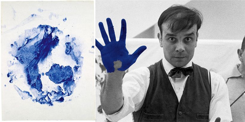 © Charles Wilp / BPK, Berlín // © The Estate of Yves Klein c/o ADAGP, París