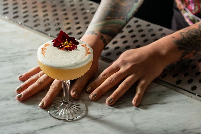 Image shot on-location for an award-winning whiskey and cocktail bar in Portland, OR