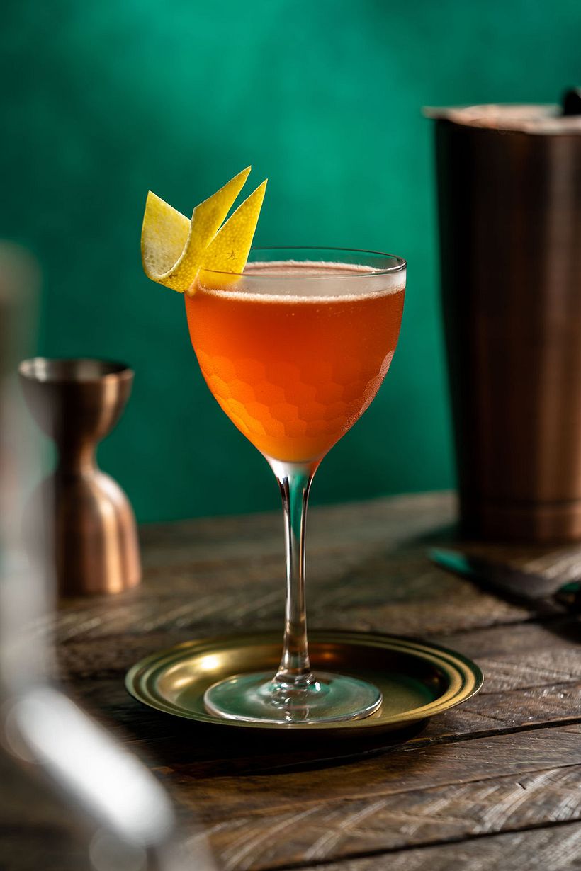 Cocktail image shot in-studio