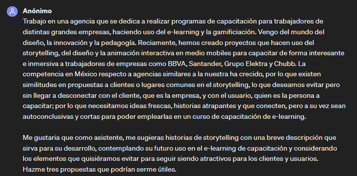 Mi proyecto del curso: Usar Chat GPT para trabajar 2