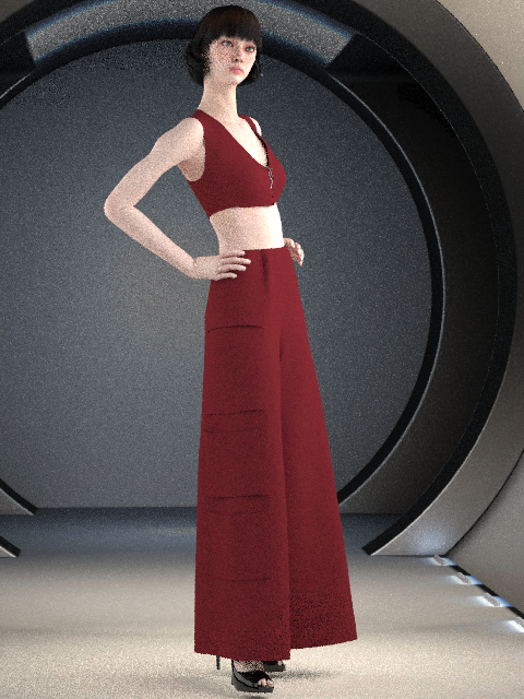 Mi proyecto del curso: Introducción al diseño de moda 3D con CLO 3